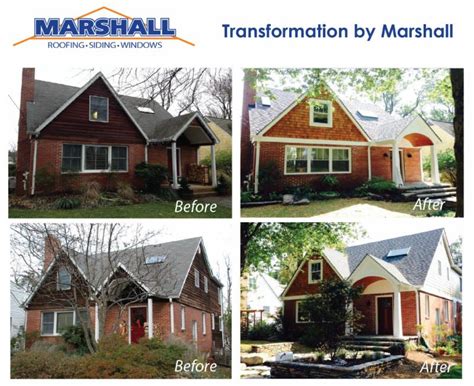 Before and after Renovation « Marshall Roofing, Siding and Windows