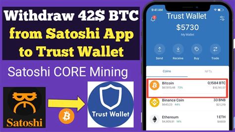 How To Withdraw BTC To Trust Wallet From Satoshi BTCs Mining Satoshi