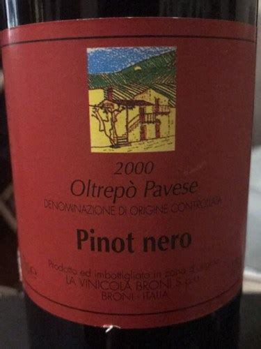 Antica Vinicola Broni Pinot Nero Dell Oltrepo Pavese Vivino Us