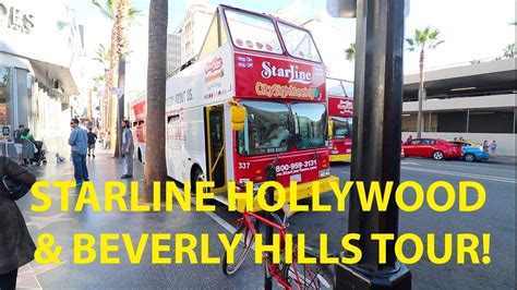 The Starline Hollywood Bus Tour Review Youtube