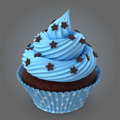 Cupcake V1 Free 3d Model Obj Stl Free3d