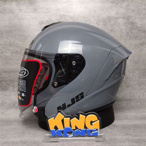 Jual Helm Half Face Njs Kairoz Indonesia Shopee Indonesia