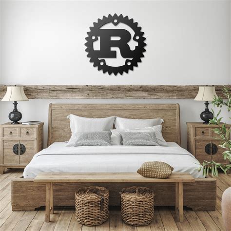 Metal Rust Logo Wall Sign | DevSwag