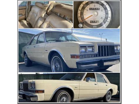 1980 Dodge Diplomat For Sale In Cadillac Mi