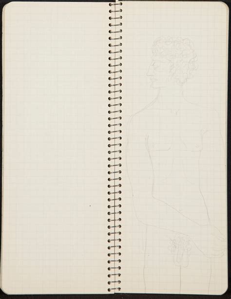 Untitled Female Nude Illustration In The Book Sketchbook Ballet