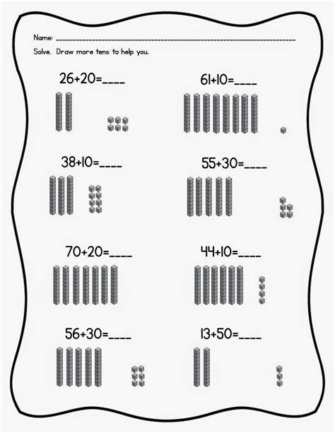 Multiples Of 3 Worksheet Multiplying By Multiples Of 10 Work