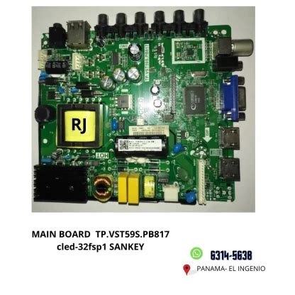 Main Board Tv Sankey TP VST59S PB817 Panama