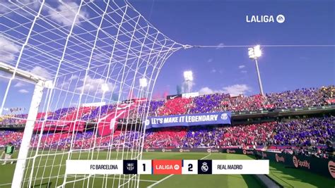 Barcelona Real Madrid Resumen Y Goles Laliga Ea Sports J