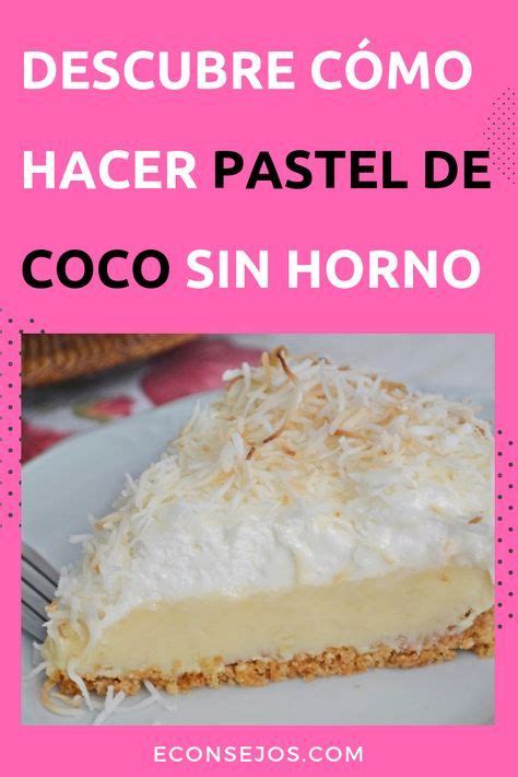 A Close Up Of A Slice Of Pie On A Plate With The Words Descubre Como