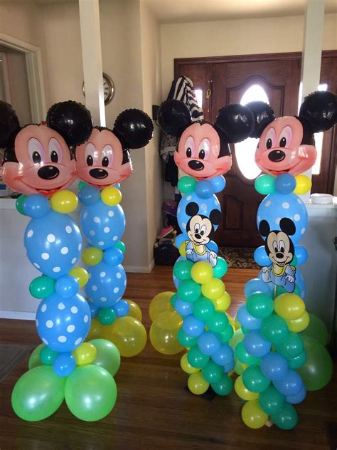 Baby Mickey Mouse Birthday Party Ideas Photo 2 Of 40 Catch My Party