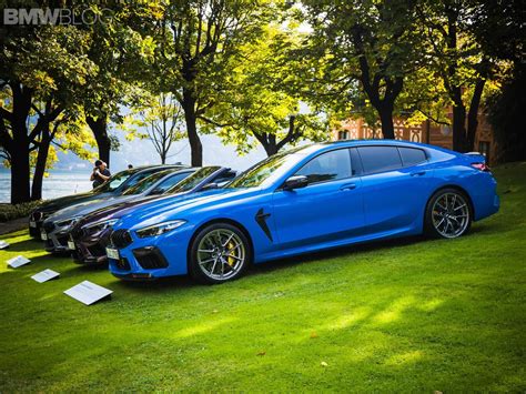 Villa d'Este: BMW M8 models displayed in BMW Individual Colors