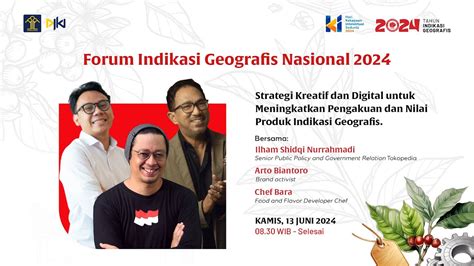 FORUM INDIKASI GEOGRAFIS NASIONAL DAY 2 YouTube