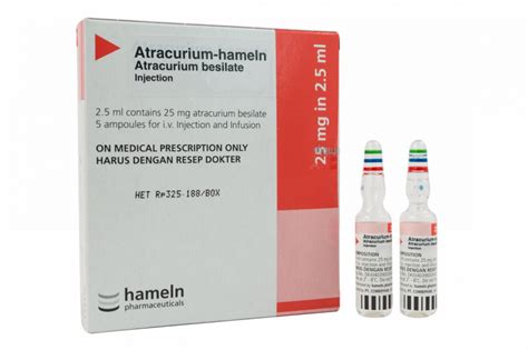 Atracurium Hameln 10mg ml Nhà thuốc Bạch Mai