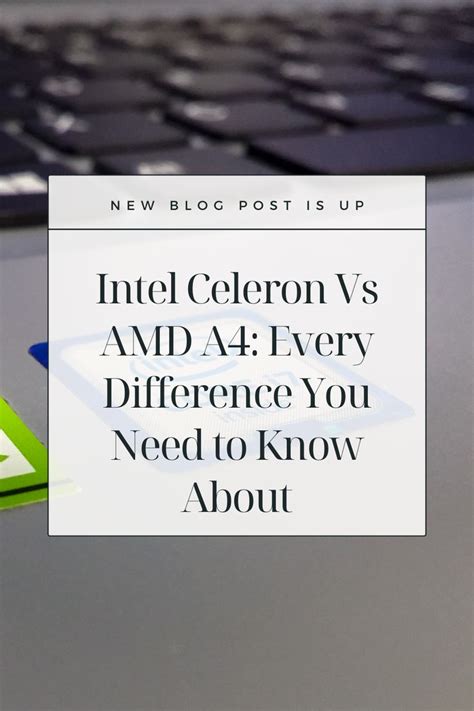 Intel Celeron Vs Amd A Every Difference You Need To Know About Amd