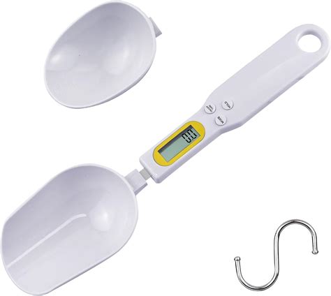 Electronic Measuring Spoon With Interchangeable Head Double Head