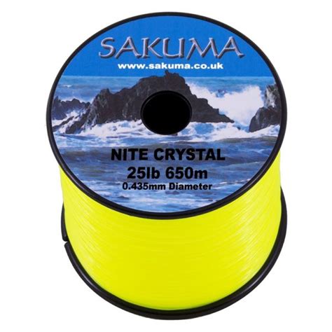 Sakuma Nite Crystal 1 2kg Spool Veals Mail Order