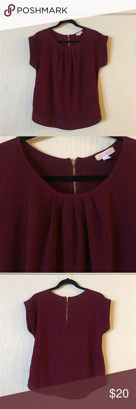 Beautiful Plum Blouse Professional Blouses Beautiful Blouses Blouse