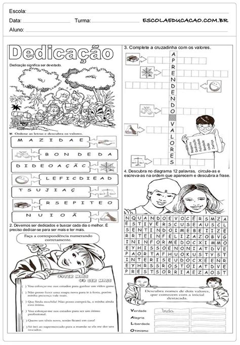 Ensino Religioso Valores Humanos