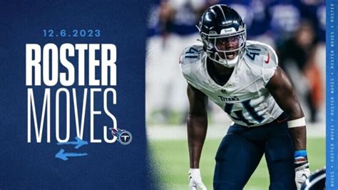 Titans Promote Lb Otis Reese Iv To Active Roster Sumner County Source