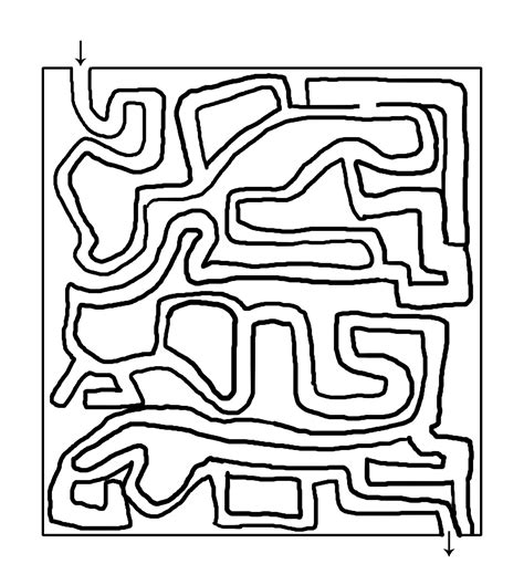 Free Printable Maze Worksheets