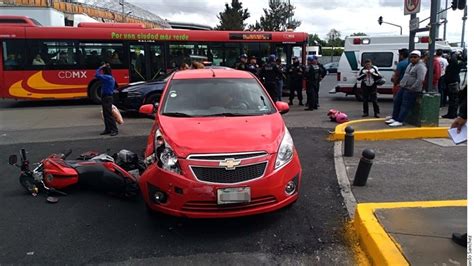 Embiste Automovilista A Motociclistas En Cdmx