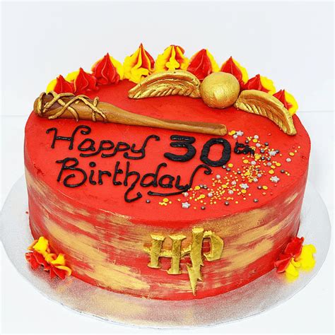 Gryffindor Birthday Cake Ideas Images Pictures