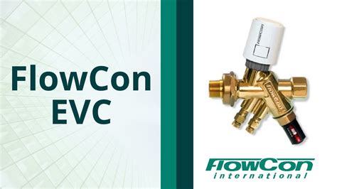 Flowcon Evc Adjustable Flow Automatic Balancing And Temperature Control