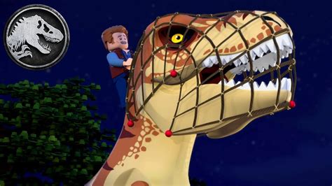 Rounding Up The Escaped Dinosaurs LEGO JURASSIC WORLD THE SECRET