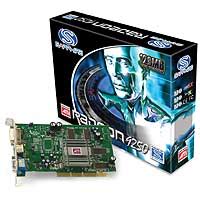 Sapphire ATI Radeon 9250 128MB DDR 8x AGP DVI TV Out Retail