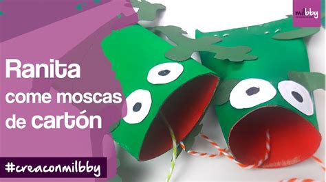 Manualidades Con Rollos De Papel Higi Nico Juego De Rana Come Moscas