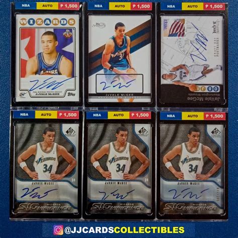 JaVale McGee Autograph NBA Cards On Carousell