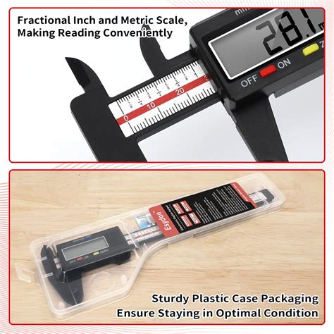 Snapklik Digital Caliper Esydon Upgraded Calipers 6 Inch