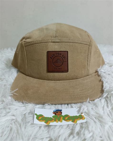 Dawn Khaki 5 Panel Corduroy Hatcap By Rad Tod Mens Fashion Watches And Accessories Caps