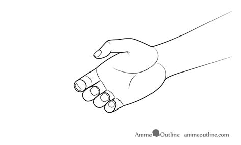 How To Draw A Handshake Step By Step AnimeOutline