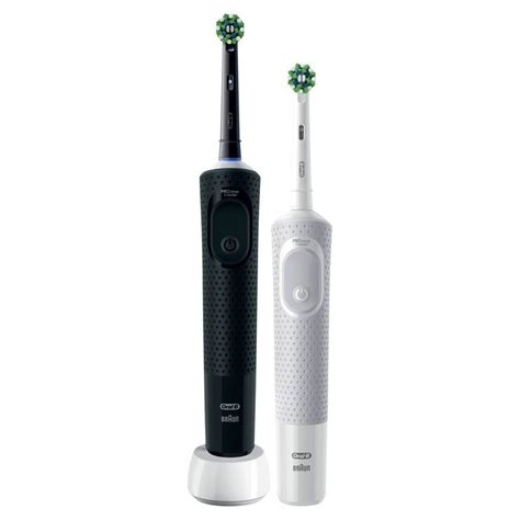 Oral B Vitality Pro Duo Cepillos de Dientes Eléctricos Negro y Blanco