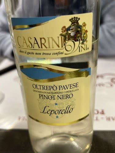 Casarini Leporello Pinot Nero Vivino Us