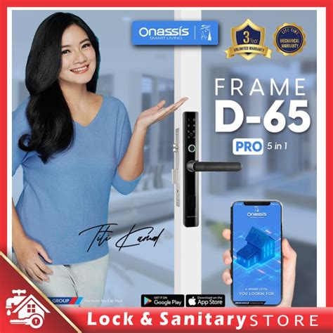 Jual Kunci Elektronik ONASSIS D65 PRO Smart Digital Door Lock Kunci