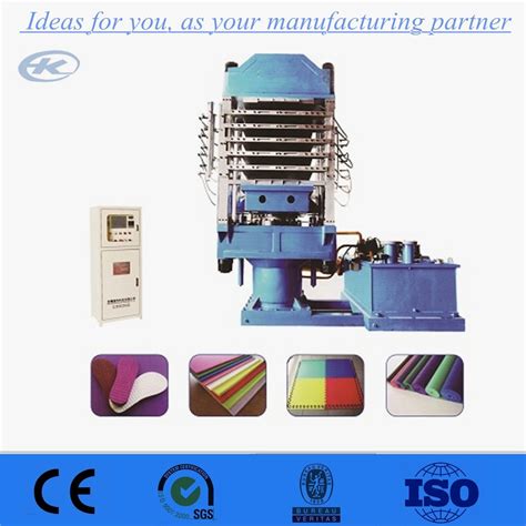 Hydraulic Press Rubber Tiles Frame Vulcanizing Platen Rubber Seals