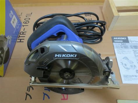 Yahoo オークション ハイコーキ HIKOKI 165mm ブレーキ付丸ノコ FC6M