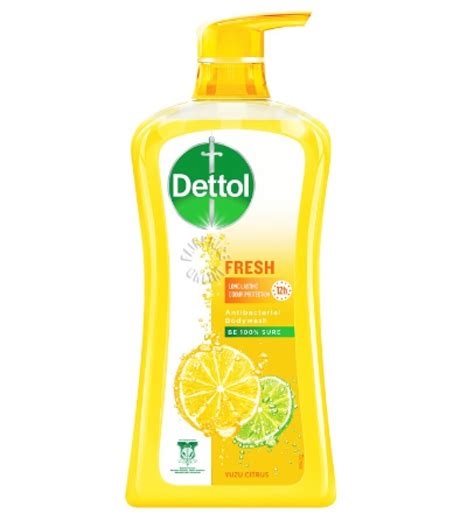 Dettol Shower Gel Body Wash Fresh Onzen Gold Botany G G