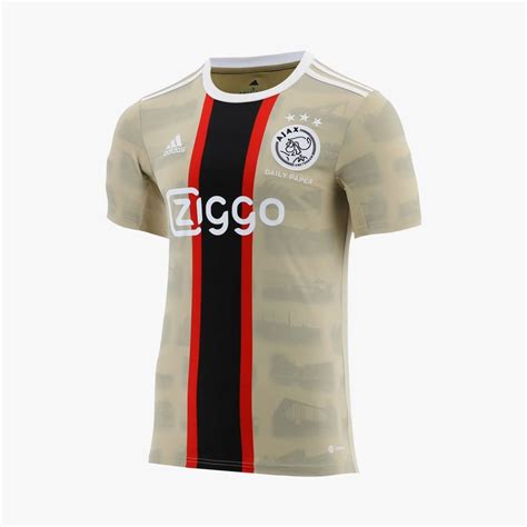 Ajax X Daily Paper 2022 23 Adidas Third Shirt Leaked The Kitman