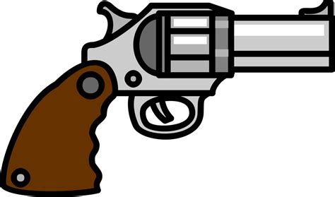 Pistol clipart revolver barrel, Pistol revolver barrel Transparent FREE for download on ...