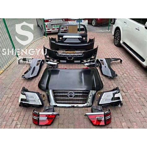 Car Body Kit For Nissan Patrol Y62 2013 2019 To 2020 Old To New Model