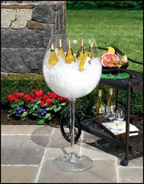 12 Items To Improve Your Wineaholic Lifestyle Giant Wine Glass Wine Glass Backyard Accessories