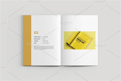 Portfolio Template V531 Creative Photoshop Templates ~ Creative Market