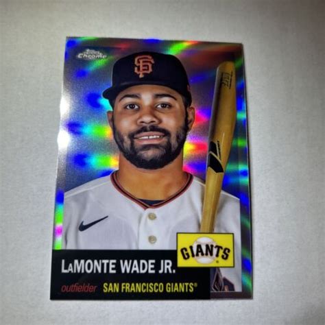 2022 Topps Chrome Platinum Anniversary LaMonte Wade Jr Refractor