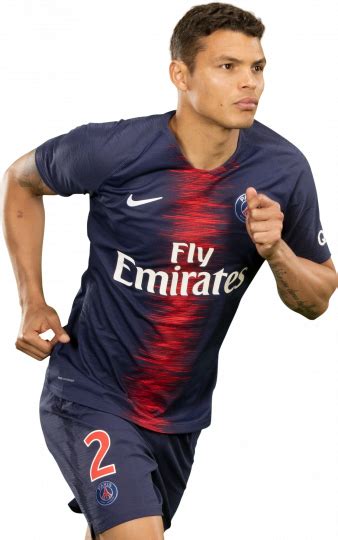 Thiago Silva Paris Saint-Germain football render - FootyRenders