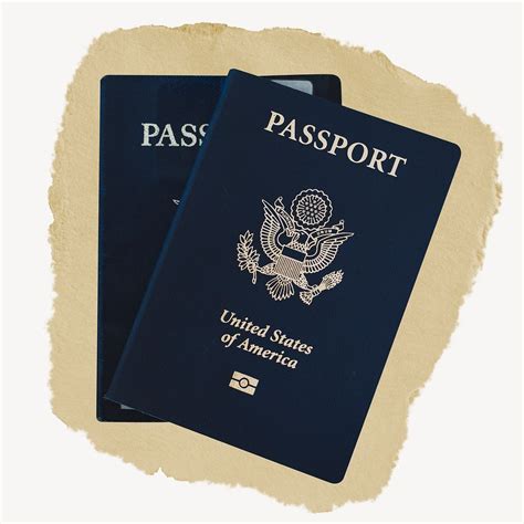 US Passport Country Concept Ripped Free Photo Rawpixel