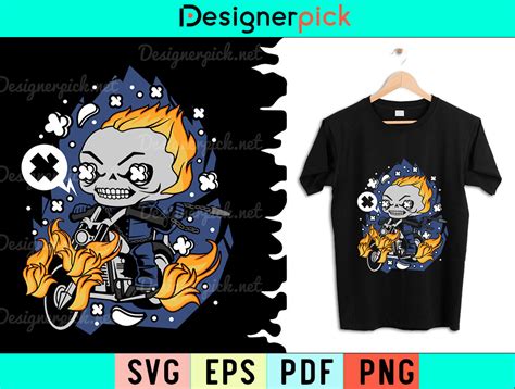 Ghost Rider Svg Design Ghost Rider Movie Svg Ghost Rider Tshirt