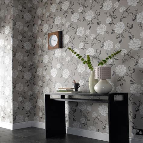 Graham Brown Superfresco Fleur Floral Textured Vinyl Wallpaper